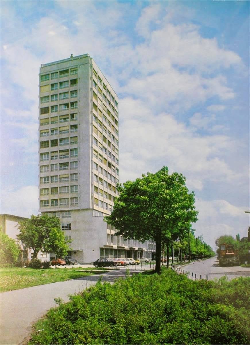 Radnička ceata 1980-ih godina. Zgrada Plinare